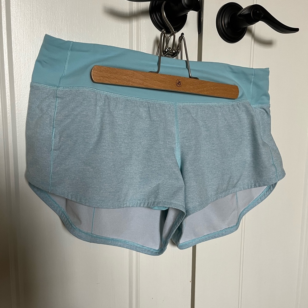 Euc Lululemon Speed shorts. Size 8